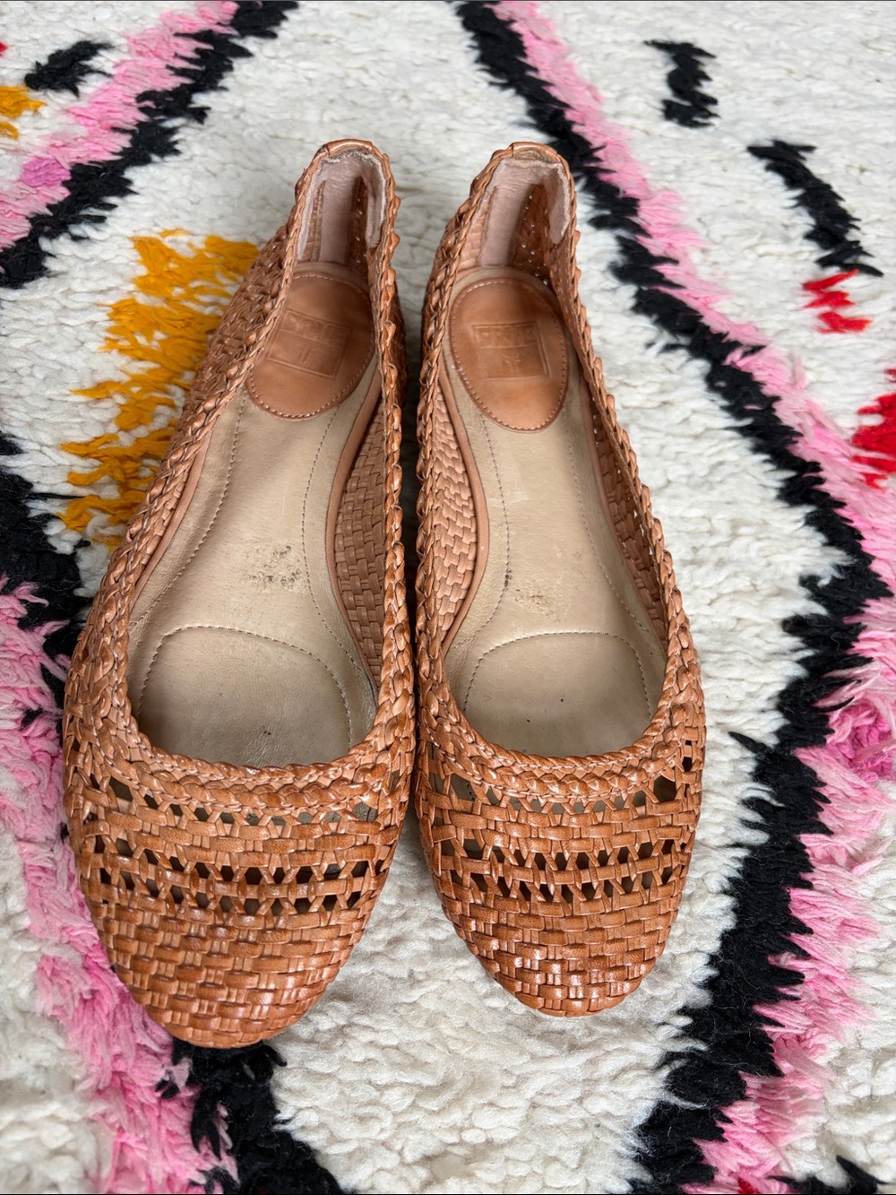 Frye Woven Ballet Flats